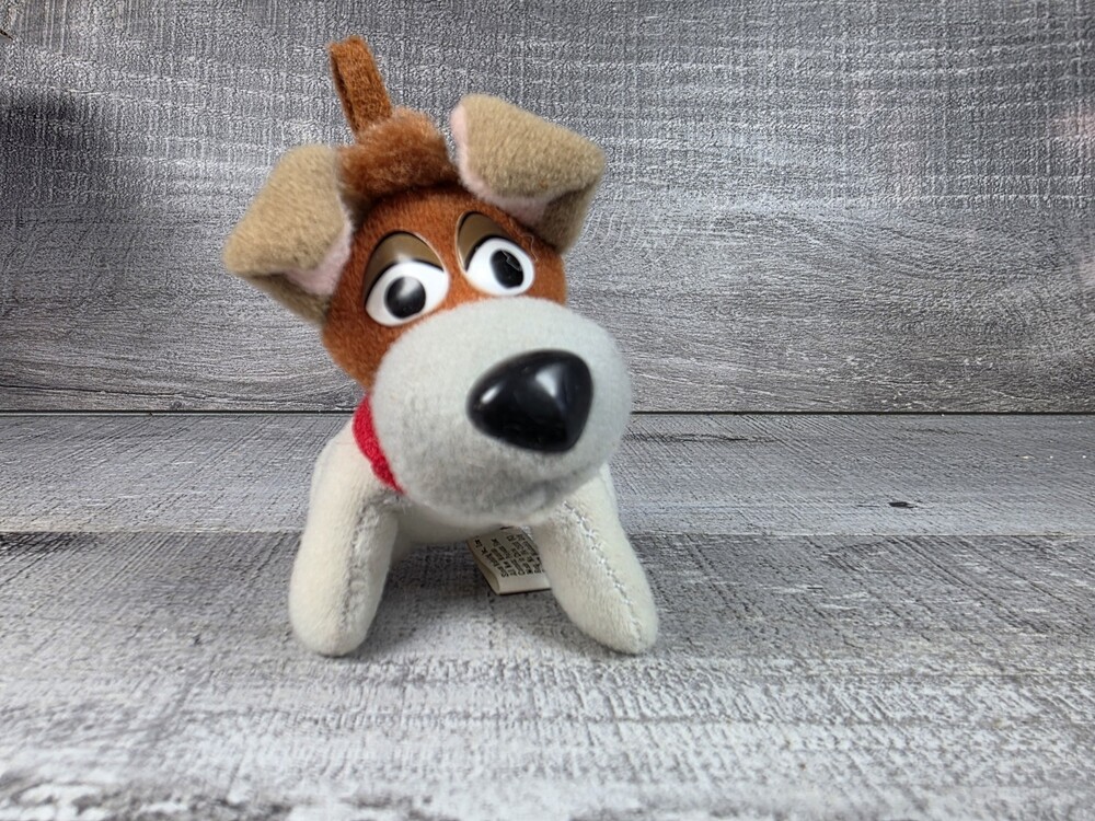 Dodger Oliver and Company Plush Stuffed Christmas Ornament Disney READ 215b